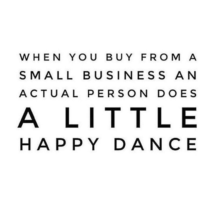Happy Dance: An Open Letter to Small Businesses